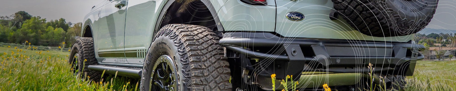 Bronco Rear Bumper - Turn Offroad