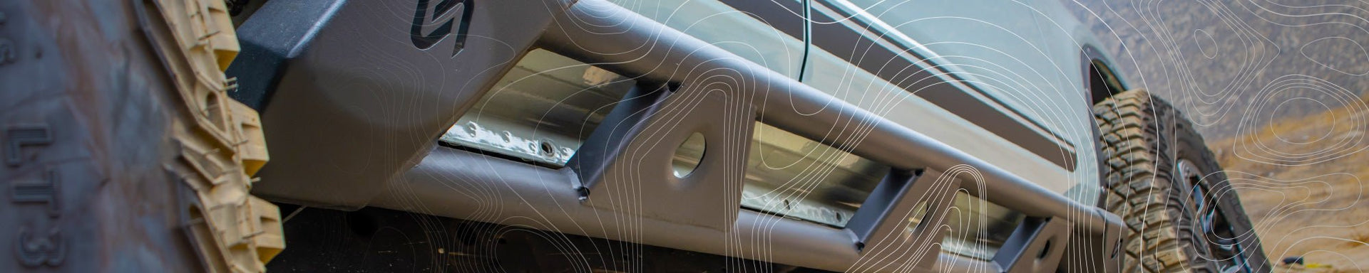 Bronco Rock Sliders - Turn Offroad