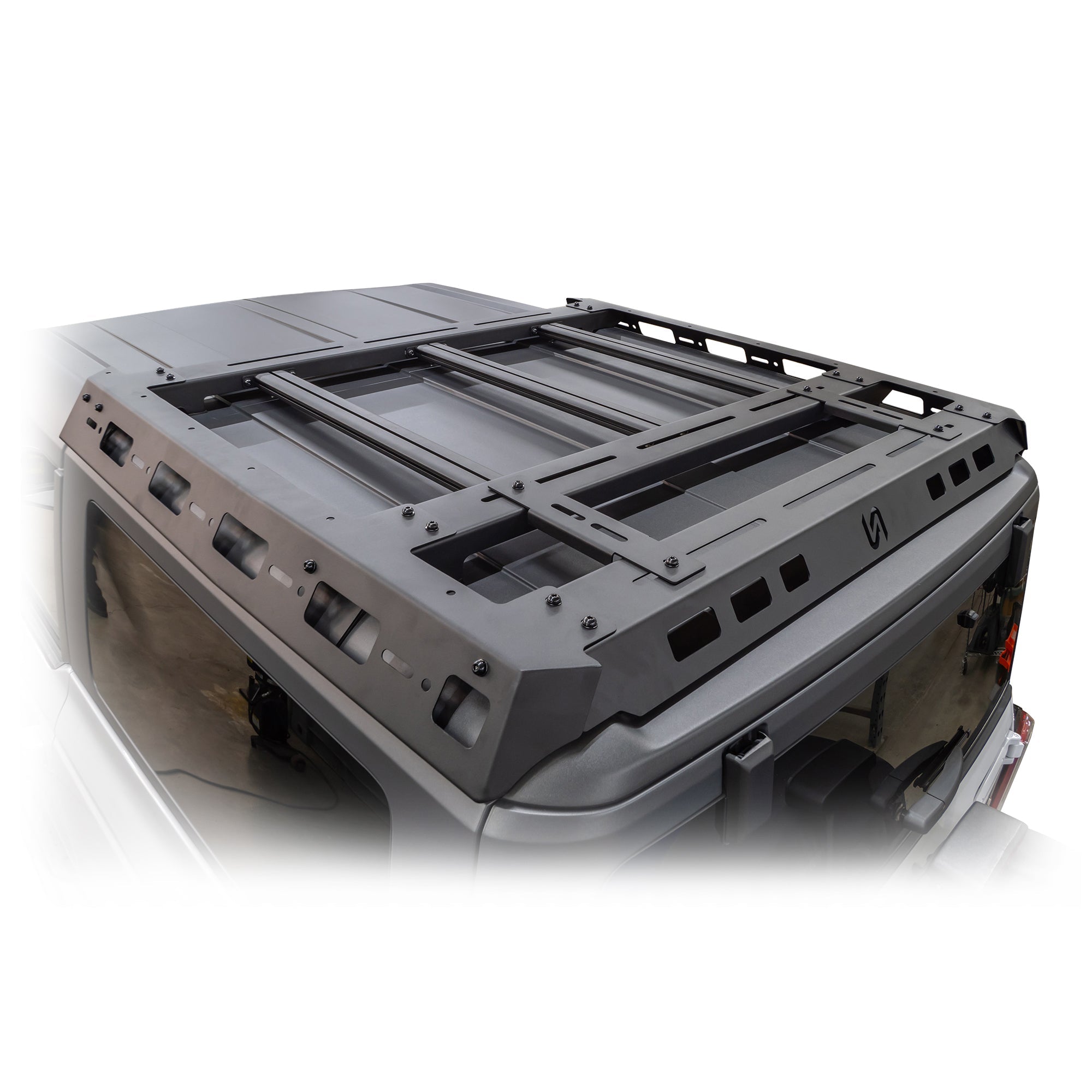 2021+ Ford Bronco 2 Door Hard Top Half Roof Rack - Turn Offroad