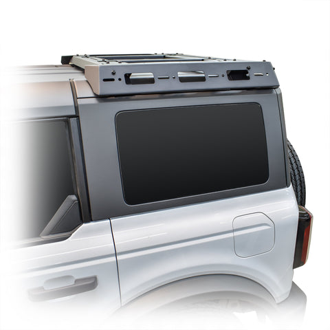 2021+ Ford Bronco 4 Door Hard Top Half Roof Rack - Turn Offroad