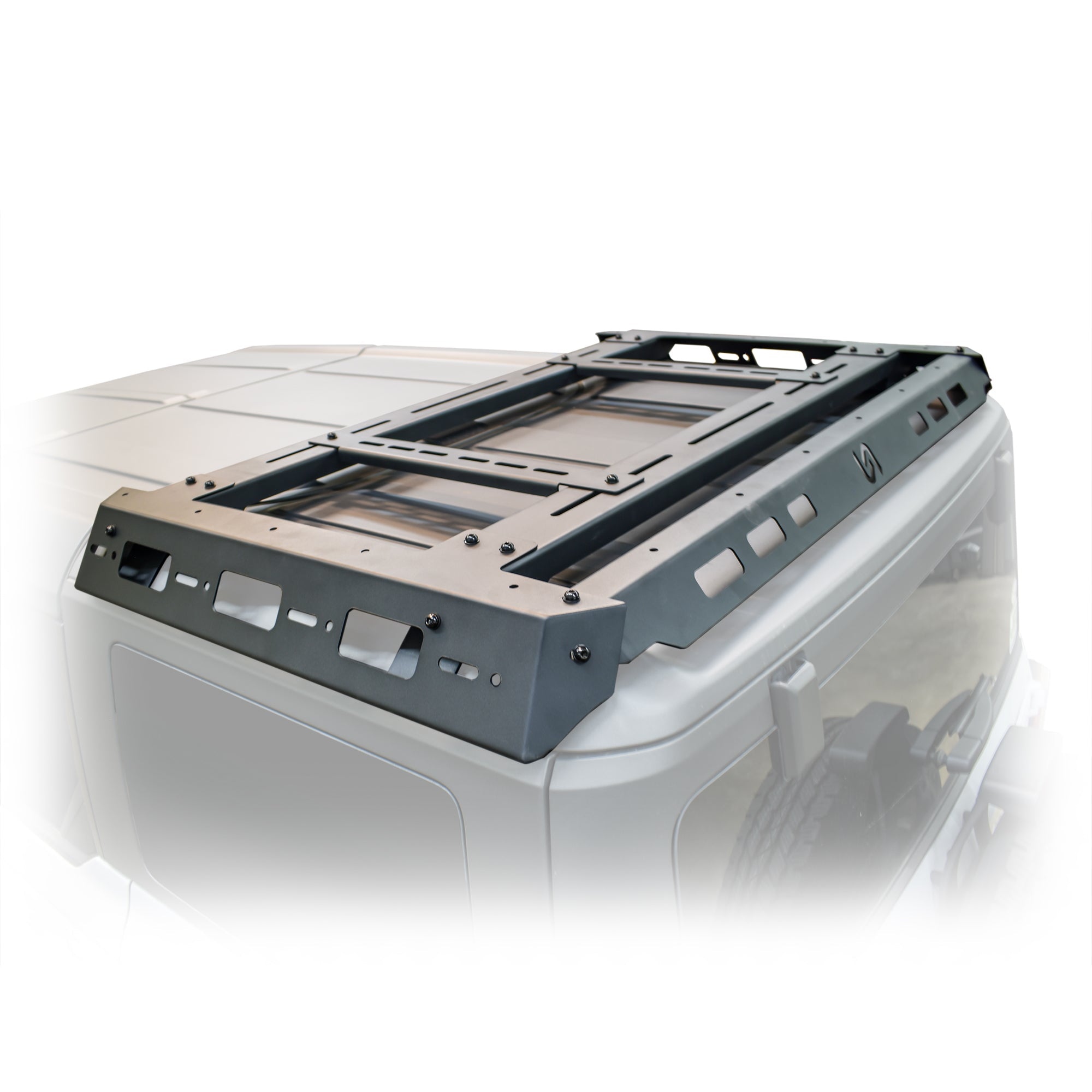 2021+ Ford Bronco 4 Door Hard Top Half Roof Rack - Turn Offroad