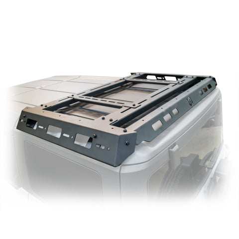 2021+ Ford Bronco 4 Door Hard Top Half Roof Rack - Turn Offroad