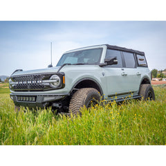 2021+ Ford Bronco Baja Tubular Front Bumper & Skid Plate - Turn Offroad