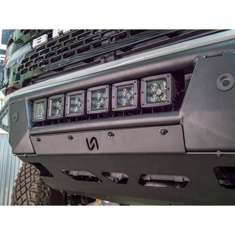 2021+ Ford Bronco Baja Tubular Front Bumper & Skid Plate - Turn Offroad