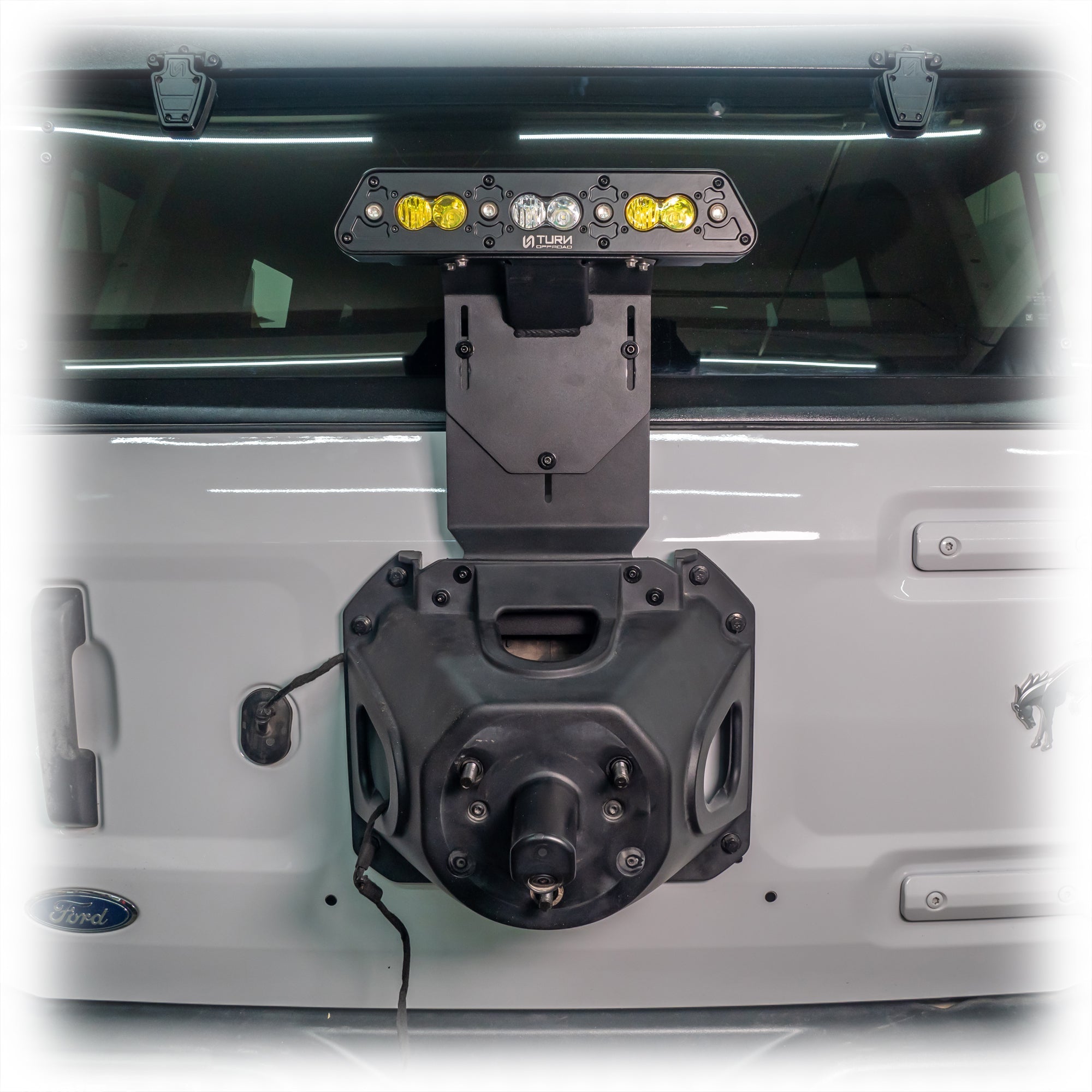 2021+ Ford Bronco Billet Chase Light / 3rd Brake Light - Turn Offroad