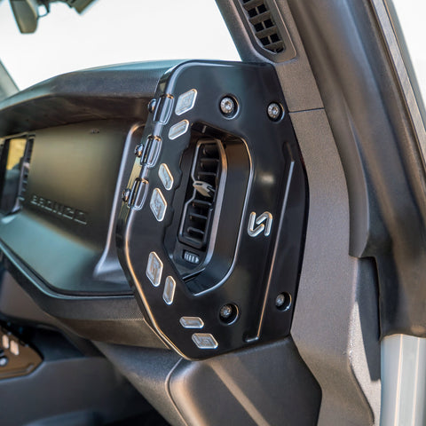 2021+ Ford Bronco Billet Dash Side Handles - Pair - Turn Offroad