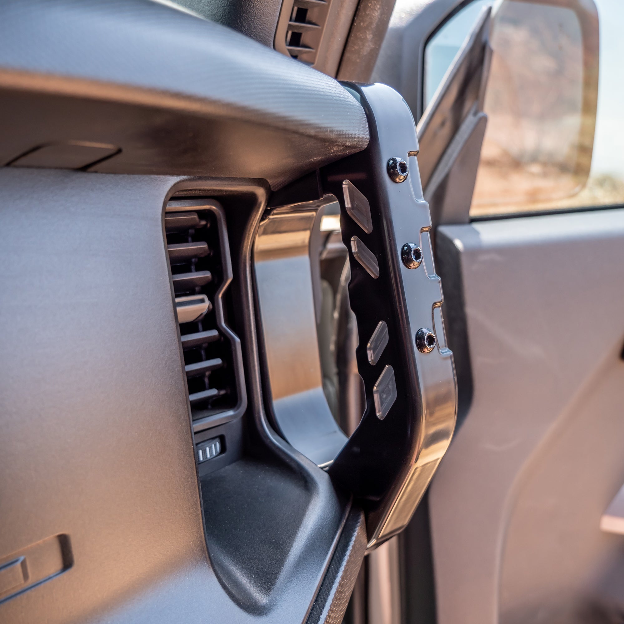 2021+ Ford Bronco Billet Dash Side Handles - Pair - Turn Offroad