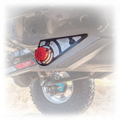 2021+ Ford Bronco Billet Lower Control Arm Mount Covers - Pair - Turn Offroad