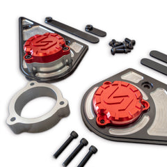 2021+ Ford Bronco Billet Lower Control Arm Mount Covers - Pair - Turn Offroad