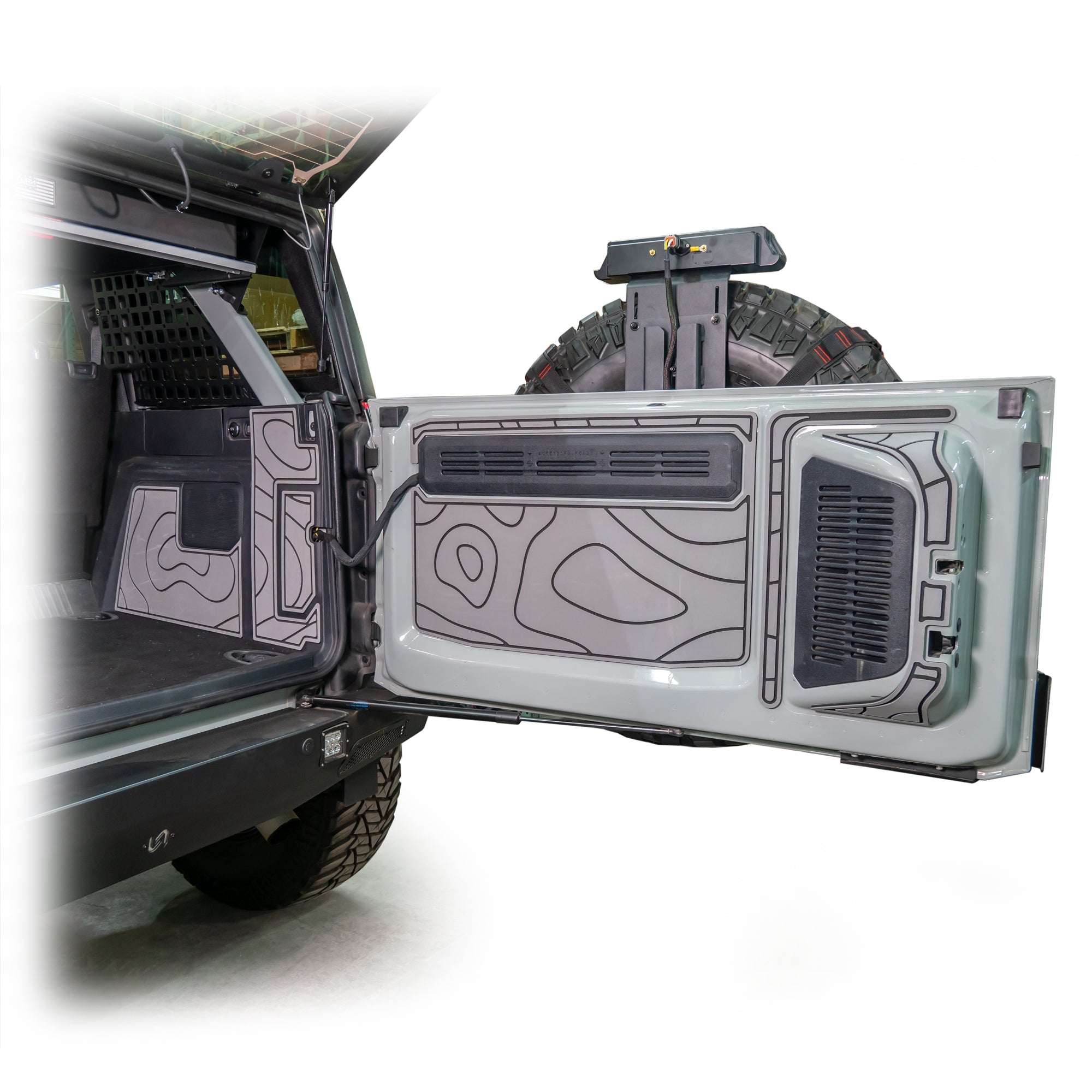 2021+ Ford Bronco Cargo Area Foam Protector Kit - Turn Offroad