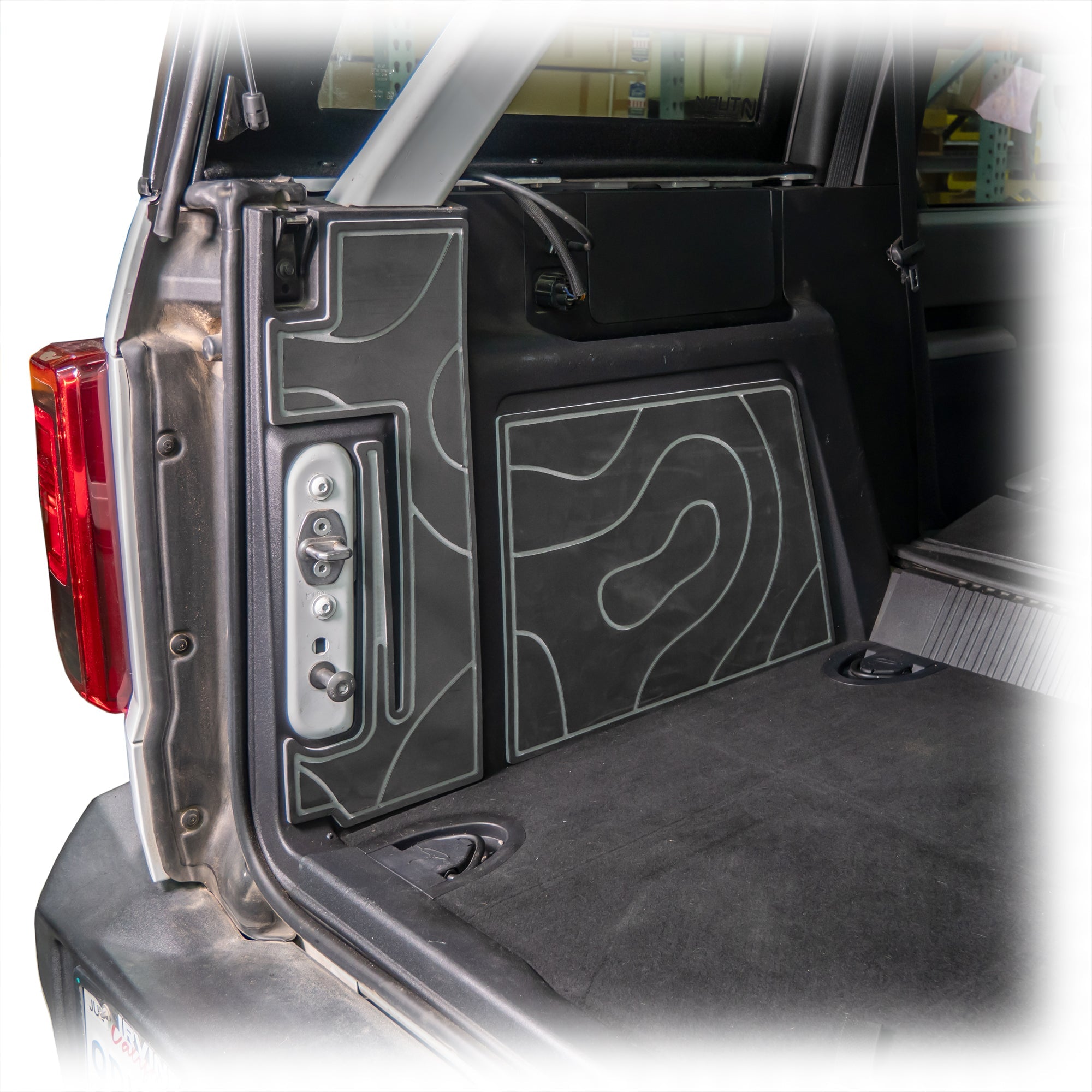 2021+ Ford Bronco Cargo Area Foam Protector Kit - Turn Offroad