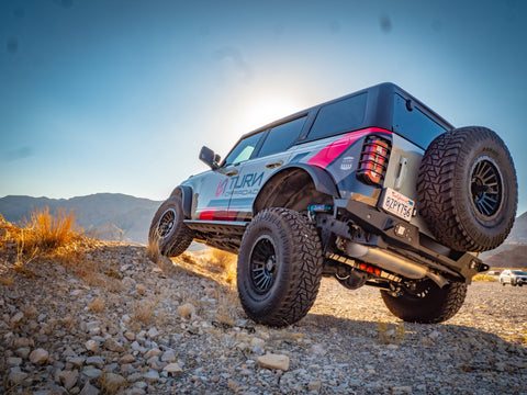 2021+ Ford Bronco Full Suspension Kit with Fox Performance Elite Coilovers - Turn Offroad