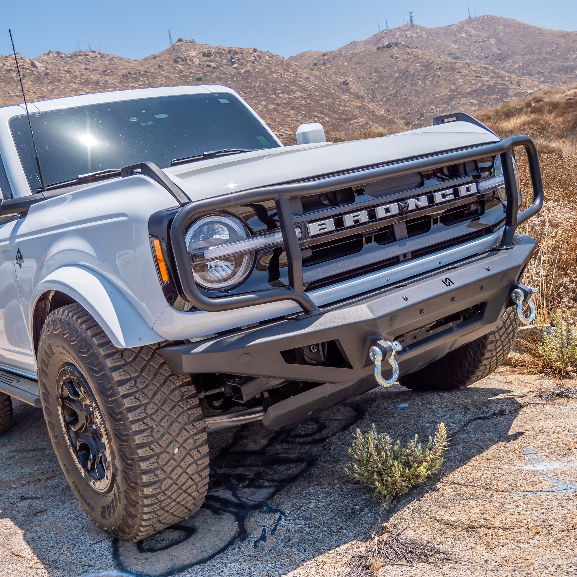 2021+ Ford Bronco Grill Guard - Turn Offroad