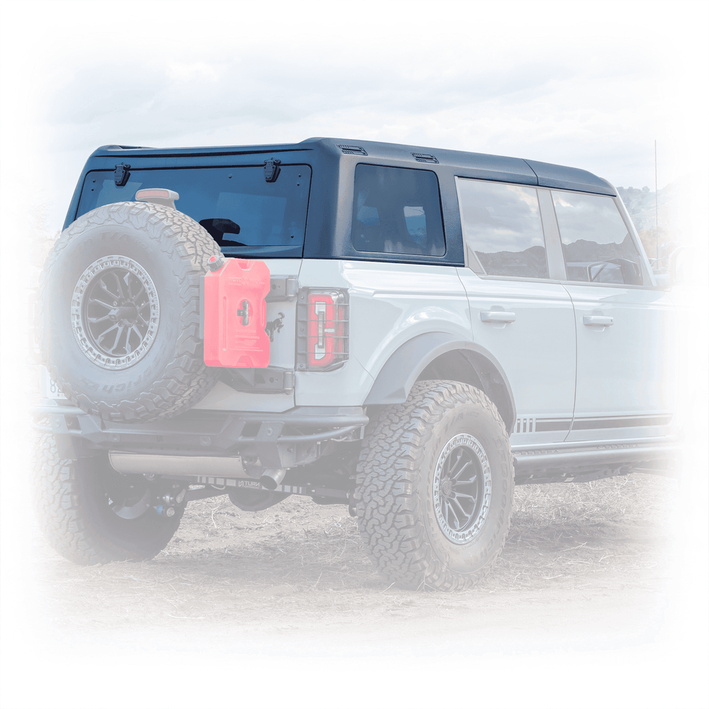Black hard top for 2021-2026 Ford Bronco with modern design