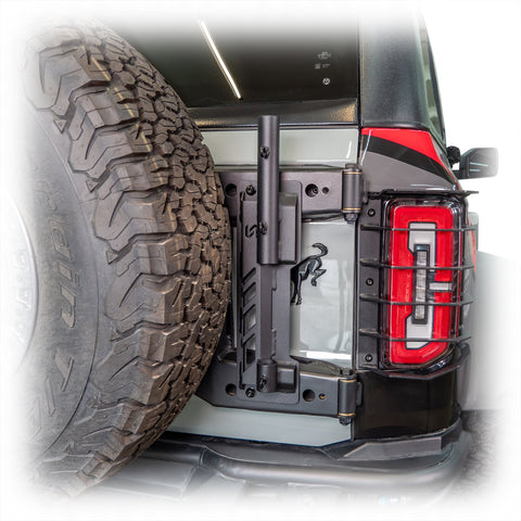 2021+ Ford Bronco HD Tailgate Flag Mount - Turn Offroad