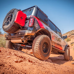 2021+ Ford Bronco HD Tire Carrier Tailgate Reinforcement - Turn Offroad