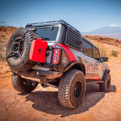 2021+ Ford Bronco HD Tire Carrier Tailgate Reinforcement - Turn Offroad
