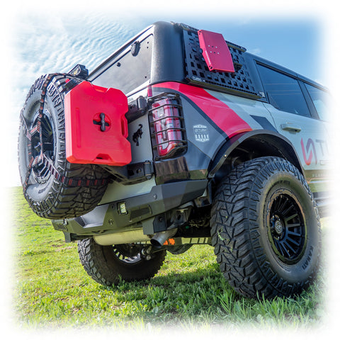 2021+ Ford Bronco Hyperlyte Rear Bumper - Turn Offroad