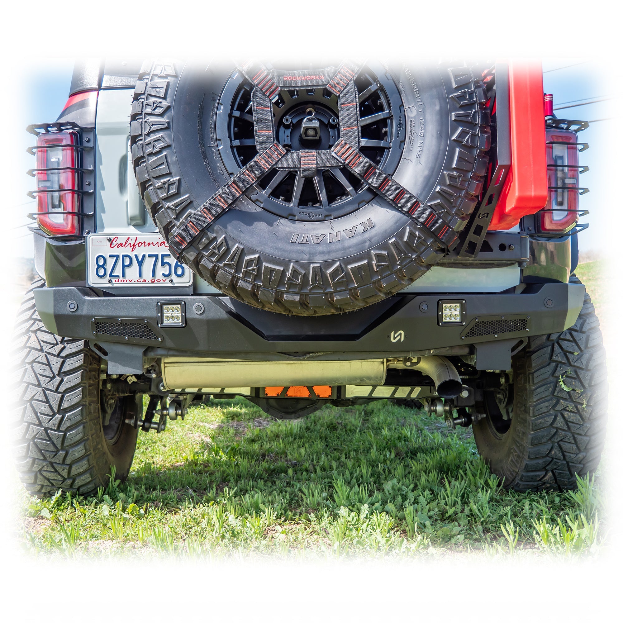 2021+ Ford Bronco Hyperlyte Rear Bumper - Turn Offroad