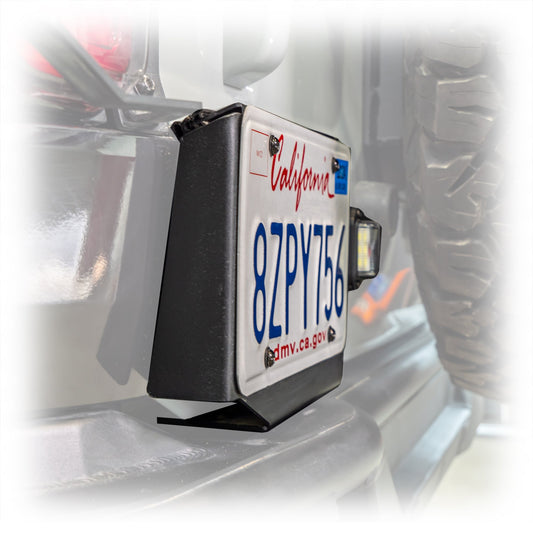 2021+ Ford Bronco License Plate Relocation Bracket - Turn Offroad