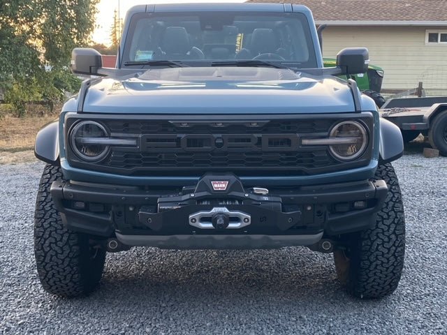 2021+ Ford Bronco OEM Modular Bumper / Raptor Winch Plate - Turn Offroad