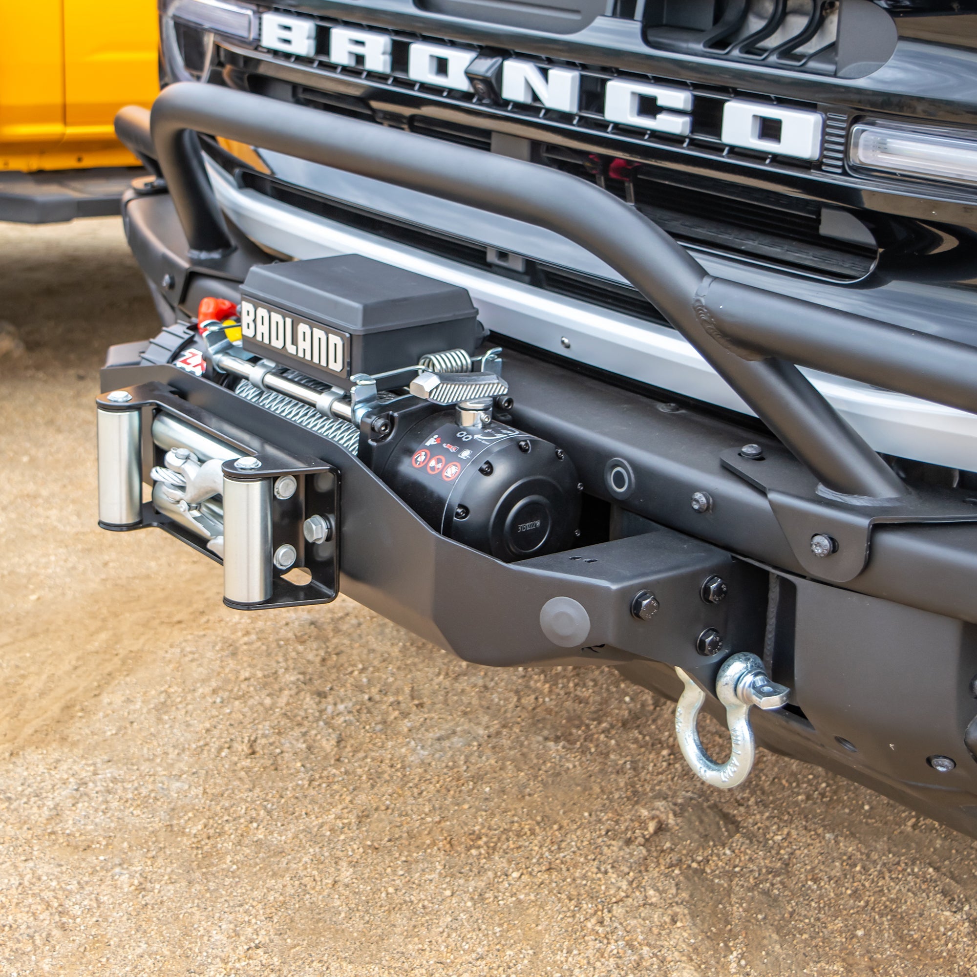 2021+ Ford Bronco OEM Modular Bumper / Raptor Winch Plate - Turn Offroad