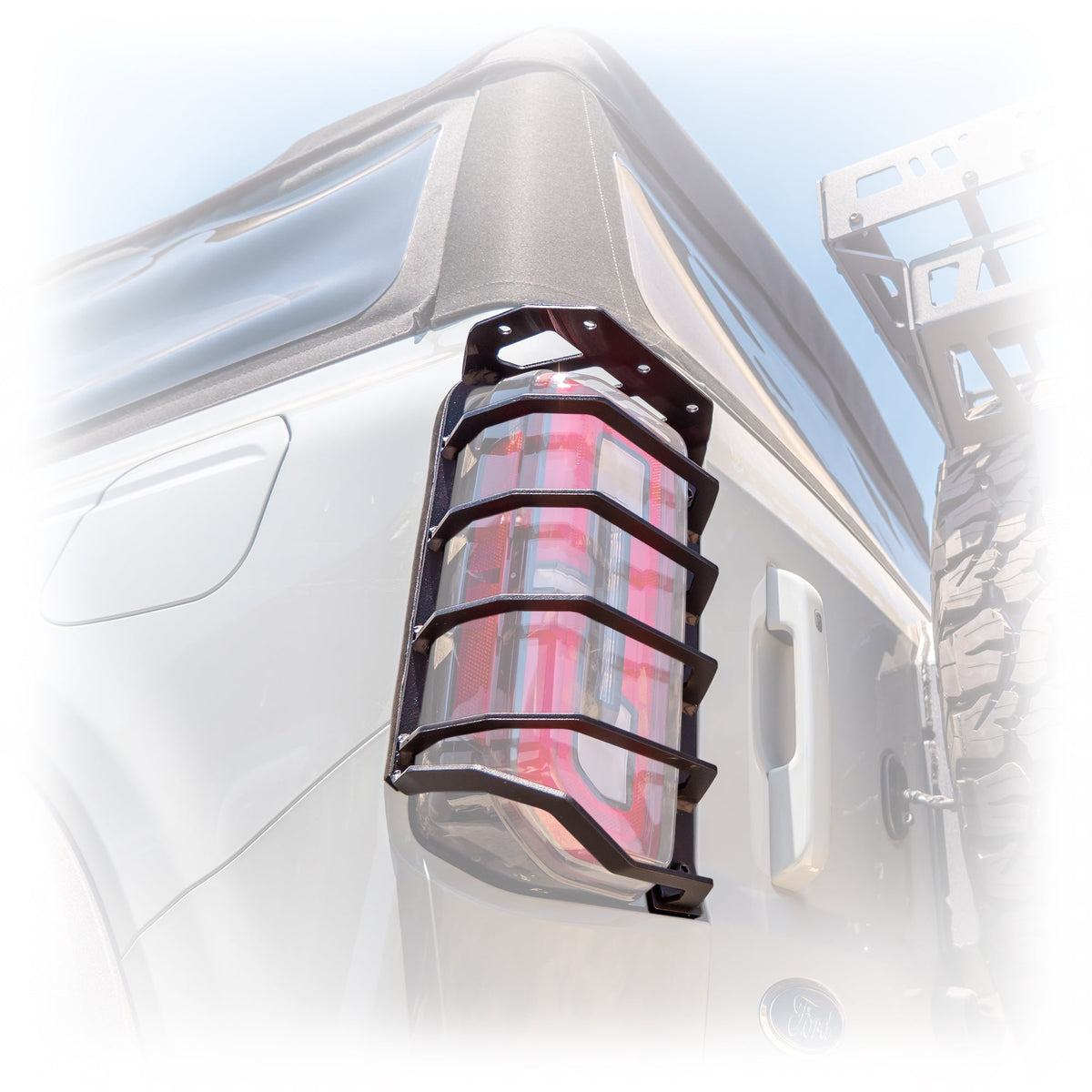 2021+ Ford Bronco Rear Tail Light Guards - Turn Offroad