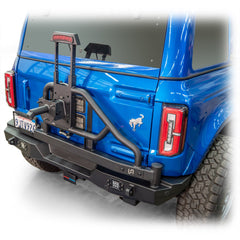 2021+ Ford Bronco Swing - Out Tire Carrier with Lights - Turn Offroad