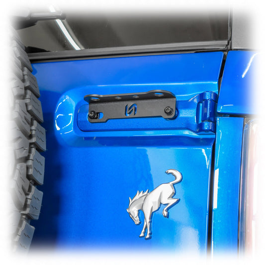 2021+ Ford Bronco Tailgate Hinge Antenna/Whip Mount - Turn Offroad