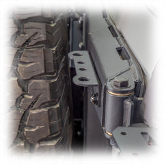 2021+ Ford Bronco Tailgate Hinge Antenna/Whip Mount - Turn Offroad