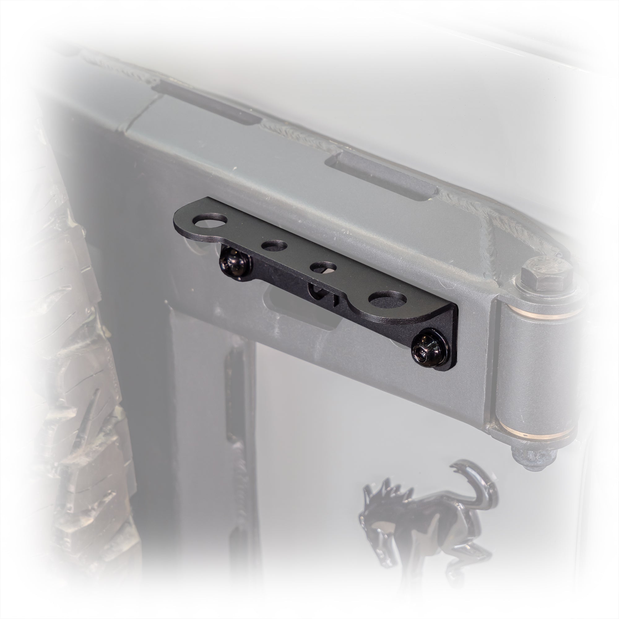 2021+ Ford Bronco Tailgate Hinge Antenna/Whip Mount - Turn Offroad