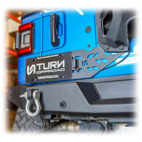 Jeep JL License Plate Relocation Kit