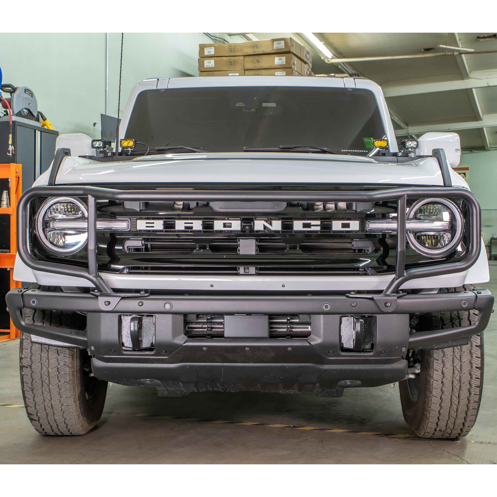 2021+ Ford Bronco OEM Modular Bumper Grill Guard - Turn Offroad