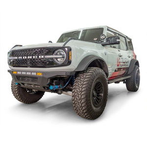 2021+ Ford Bronco Hyperlyte Front Bumper & Skid Plate