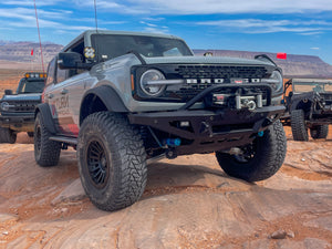 2021+ Ford Bronco Front Bumper Package | Bumper | Skid Plate | Winch Mount | Bull Bar
