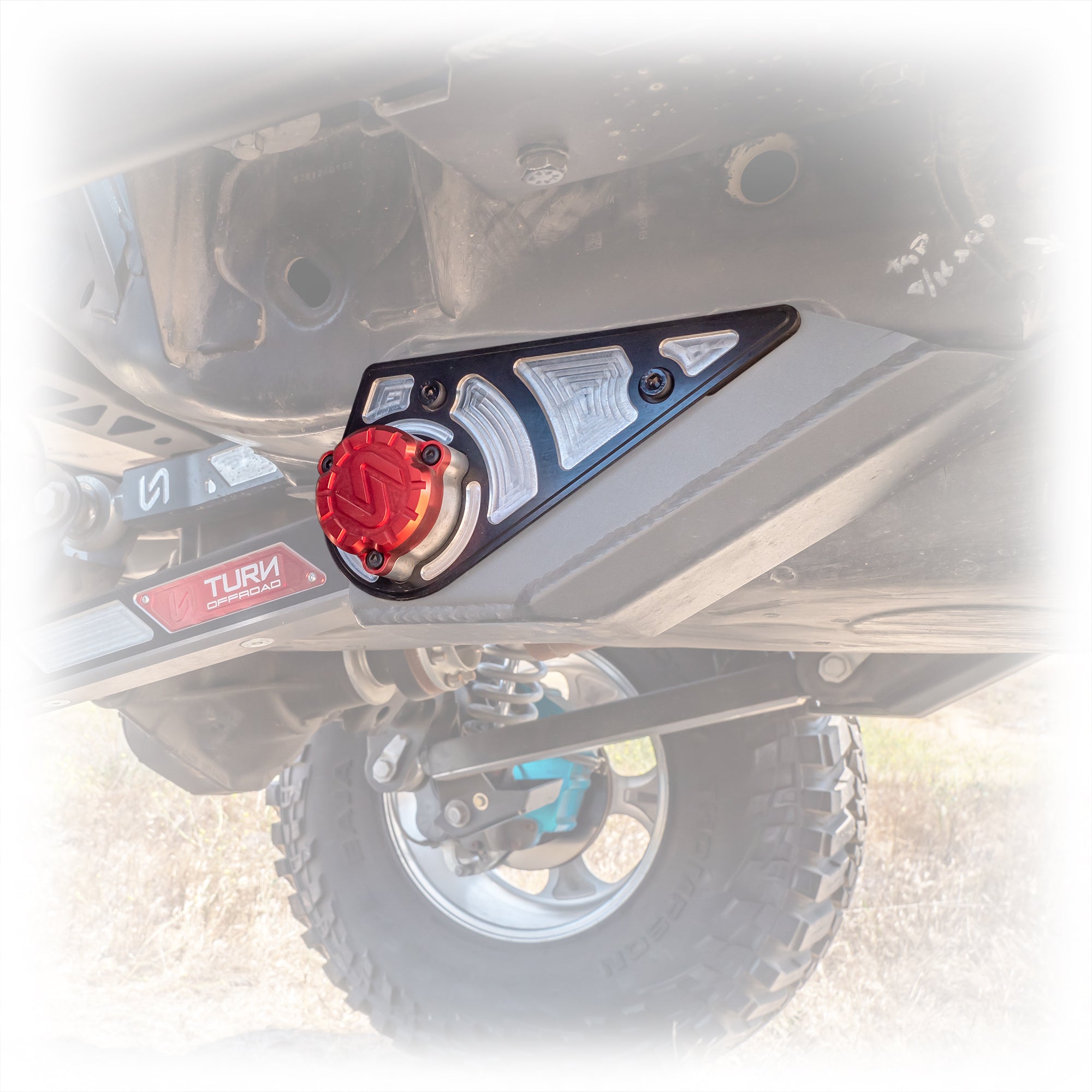 2021+ Ford Bronco Billet Lower Control Arm Mount Covers - Pair