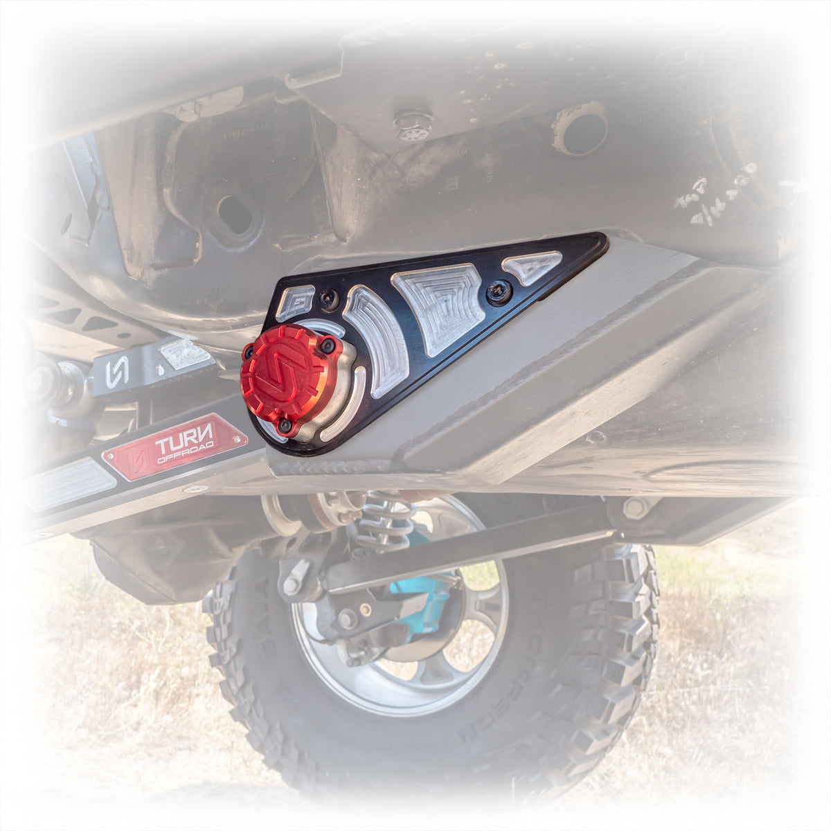 2021+ Ford Bronco Billet Lower Control Arm Mount Covers - Pair