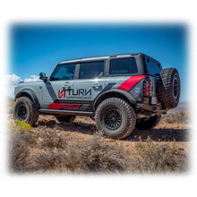 Load image into Gallery viewer, Turn Offroad Bronco Billet Hardtop Badge with TOR Flag