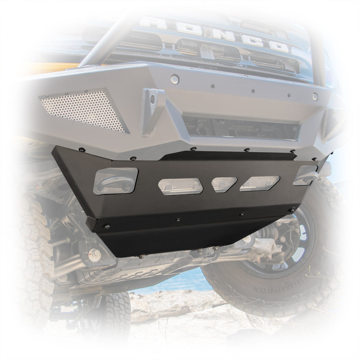 2021+ Ford Bronco Skid Plate - Turn Offroad