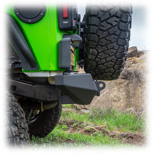 Jeep JK Tire Carrier + Tailgate Reinforcement | 2007–2018