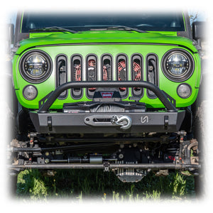 Jeep JK/JL/JT Stubby Front Bumper | High-Clearance, Winch-Ready | 2007-2025
