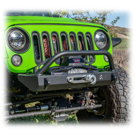 Jeep JK | Stubby Front Bumper | High-Clearance, Winch-Ready | 2007-2018