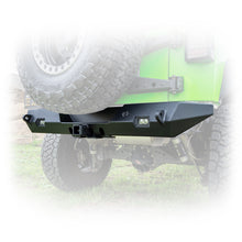 Load image into Gallery viewer, Jeep JK Rear Bumper with LED Pod Lights &amp; Hitch Receiver | 2007–2018
