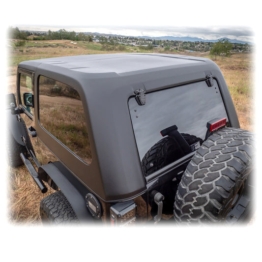 Jeep JK 2‑Door Fastback 2‑Piece Hard Top | 2007–2018