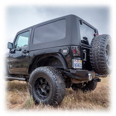 Jeep JK 2‑Door Squareback 2‑Piece Hard Top | 2007–2018