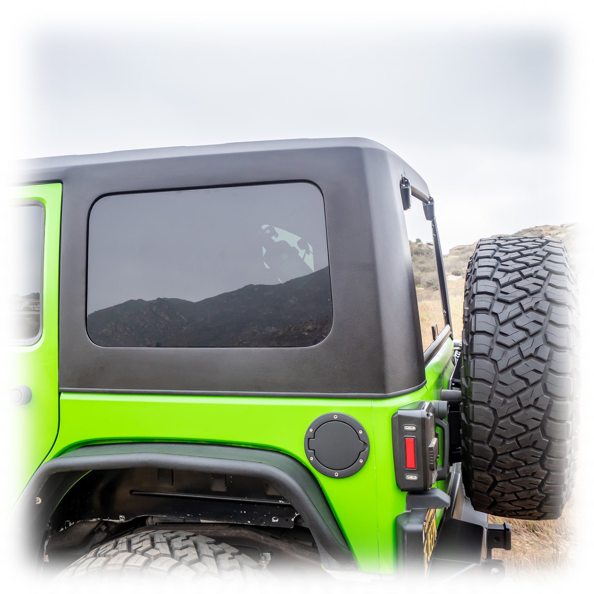 Jeep JK 4‑Door Squareback 2‑Piece Hard Top | 2007–2018