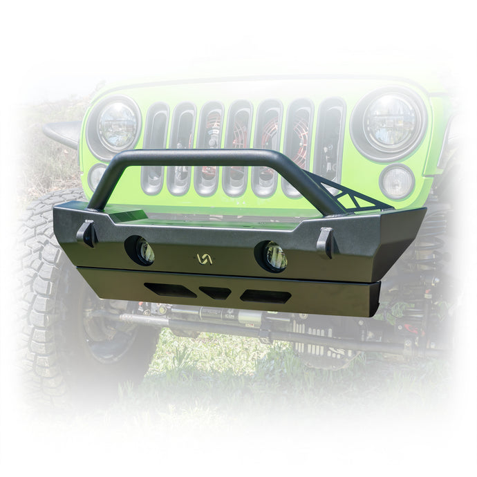 Jeep JK/JL/JT Front Bumper with Skid Plate | 2007-2025