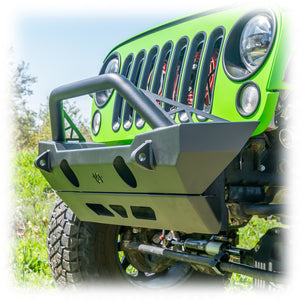 Jeep JK/JL/JT Front Bumper with Skid Plate | 2007-2025