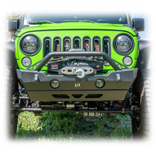 Load image into Gallery viewer, Jeep JK/JL/JT Front Bumper with Skid Plate | 2007-2025