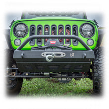 Load image into Gallery viewer, Jeep JK/JL/JT Front Bumper with Welded Bull Bar &amp; Skid Plate | 2007–2025